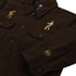 303 Boards - 303 X Paky Wild Frontier X Dickies Skateboarding Heavyweight Duck Shirt (Dark Brown)